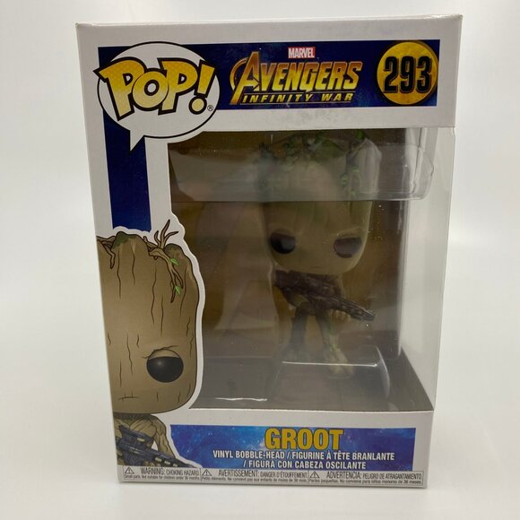 Funko Pop Marvel Groot #293 - Picture 1 of 6